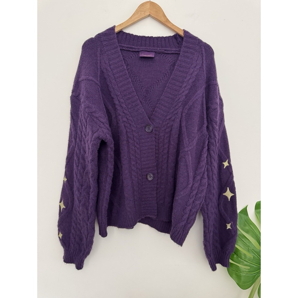 Taylor Swift Speak Now (Taylor's Version) Purple Cardigan Size M/L